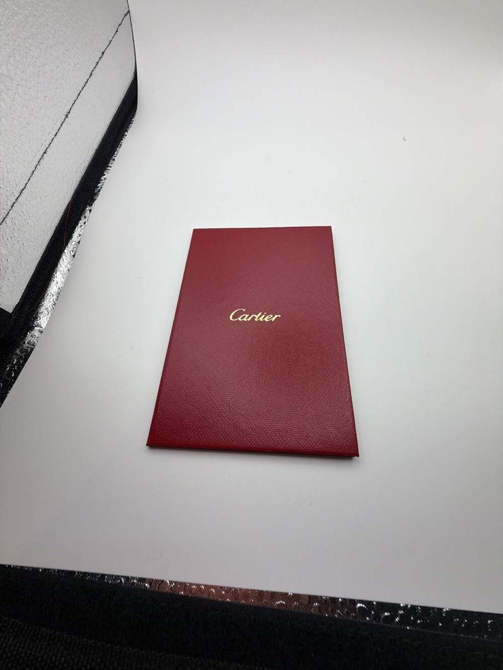 Authentic Cartier Love Collection Jewelry Certificate of Authenticity
